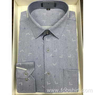 Cotton Yarn Dyed Business Shirt